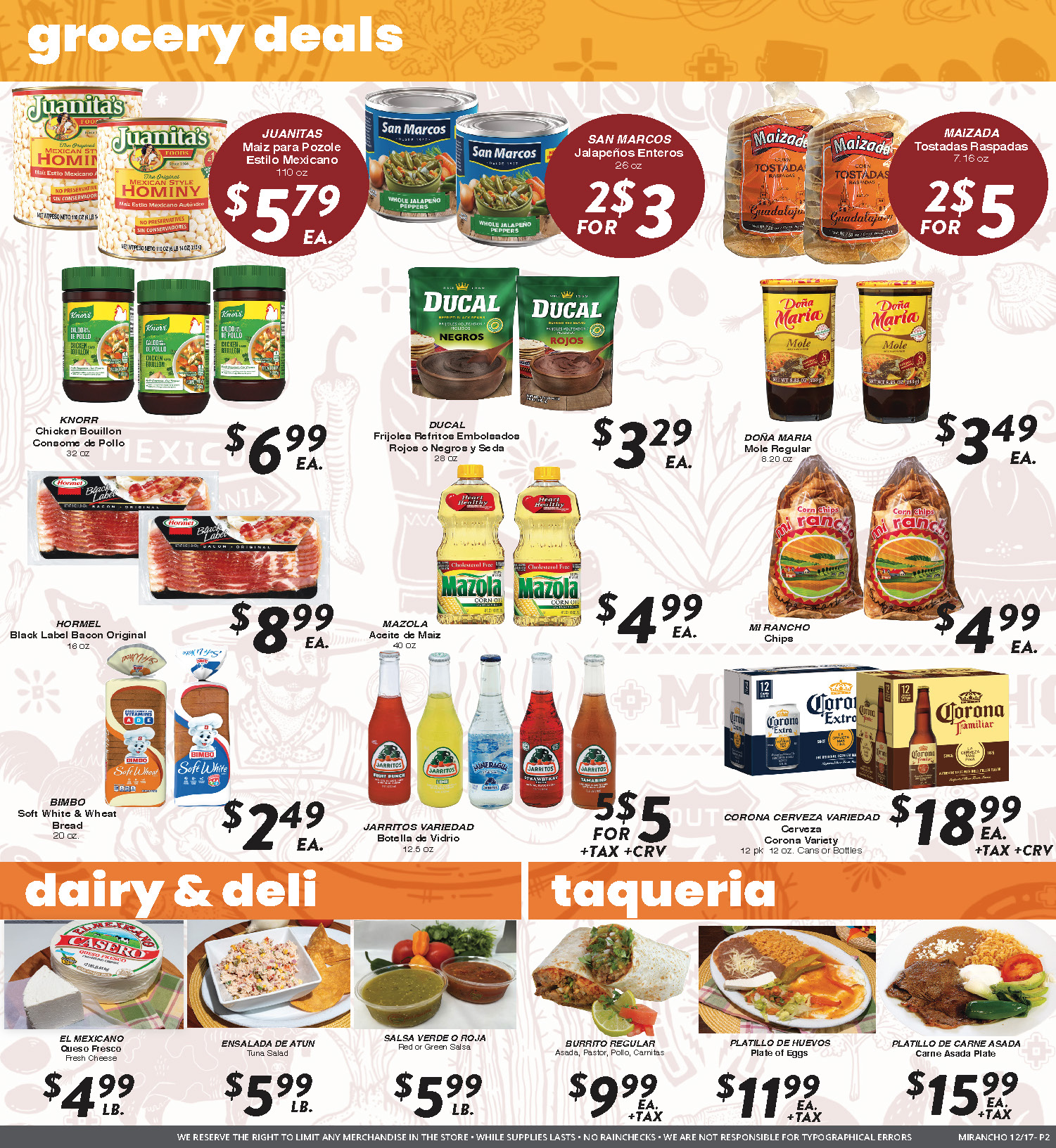 Weekly Ad Page 2