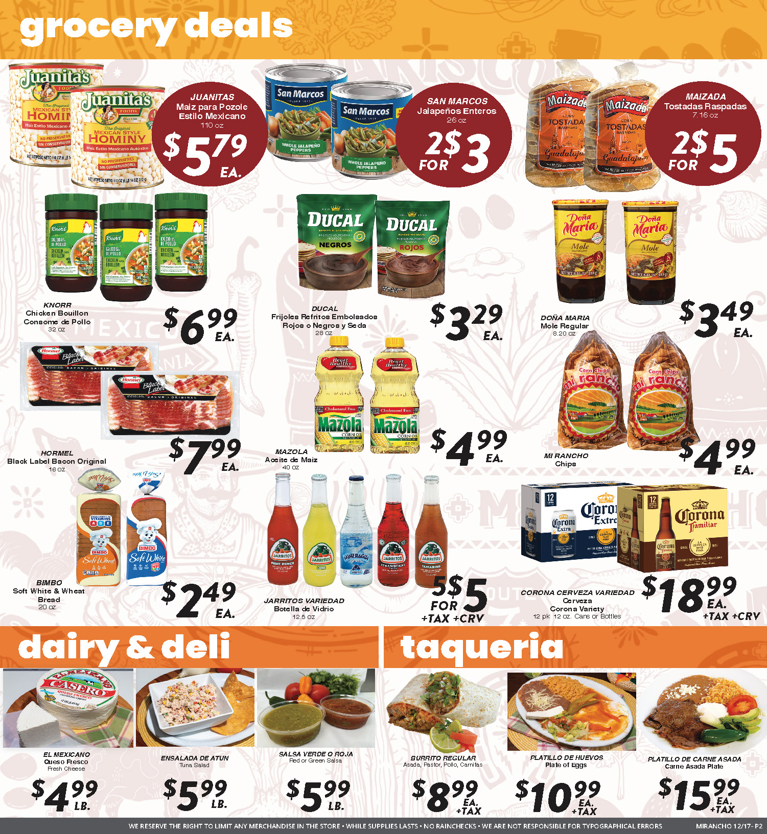 Weekly Ad Page 2