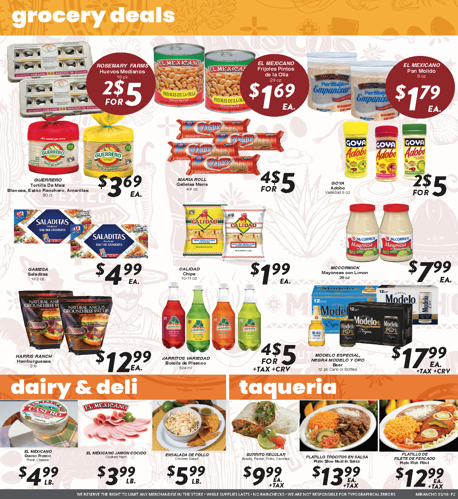 Weekly Ad Page 2
