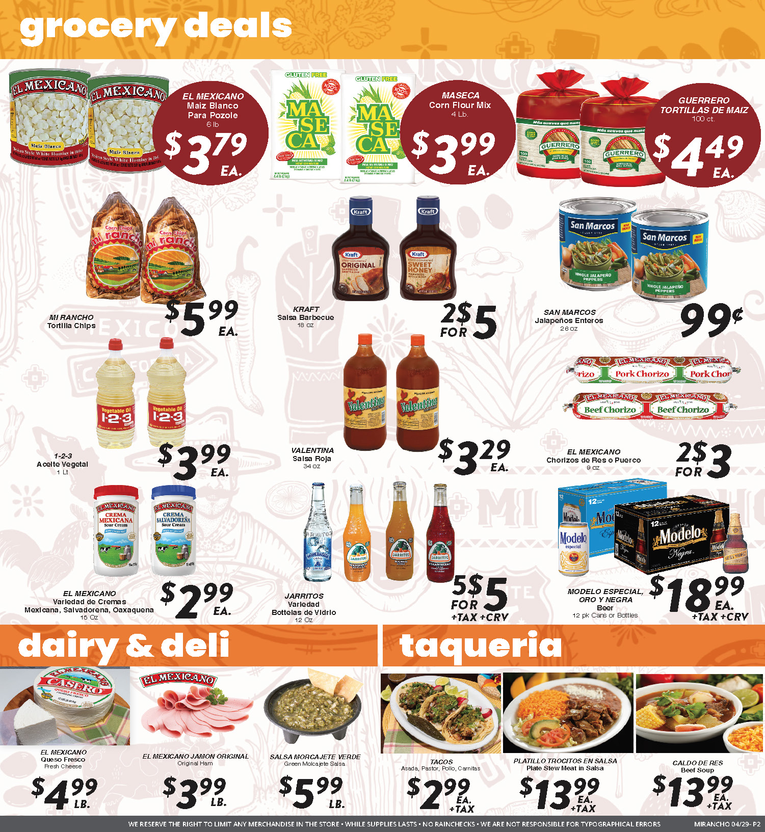 Weekly Ad Page 2