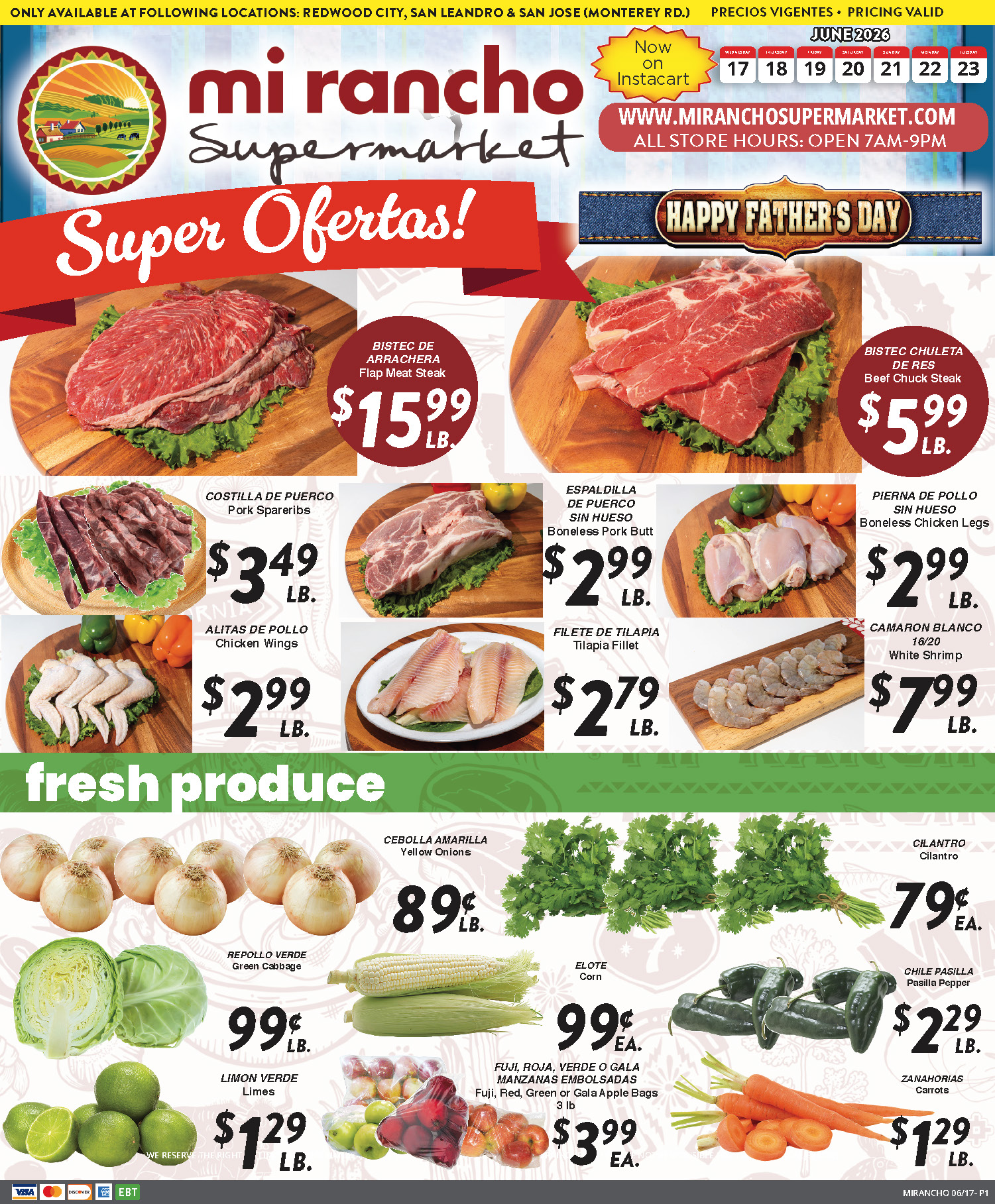 Weekly Ad Page 1