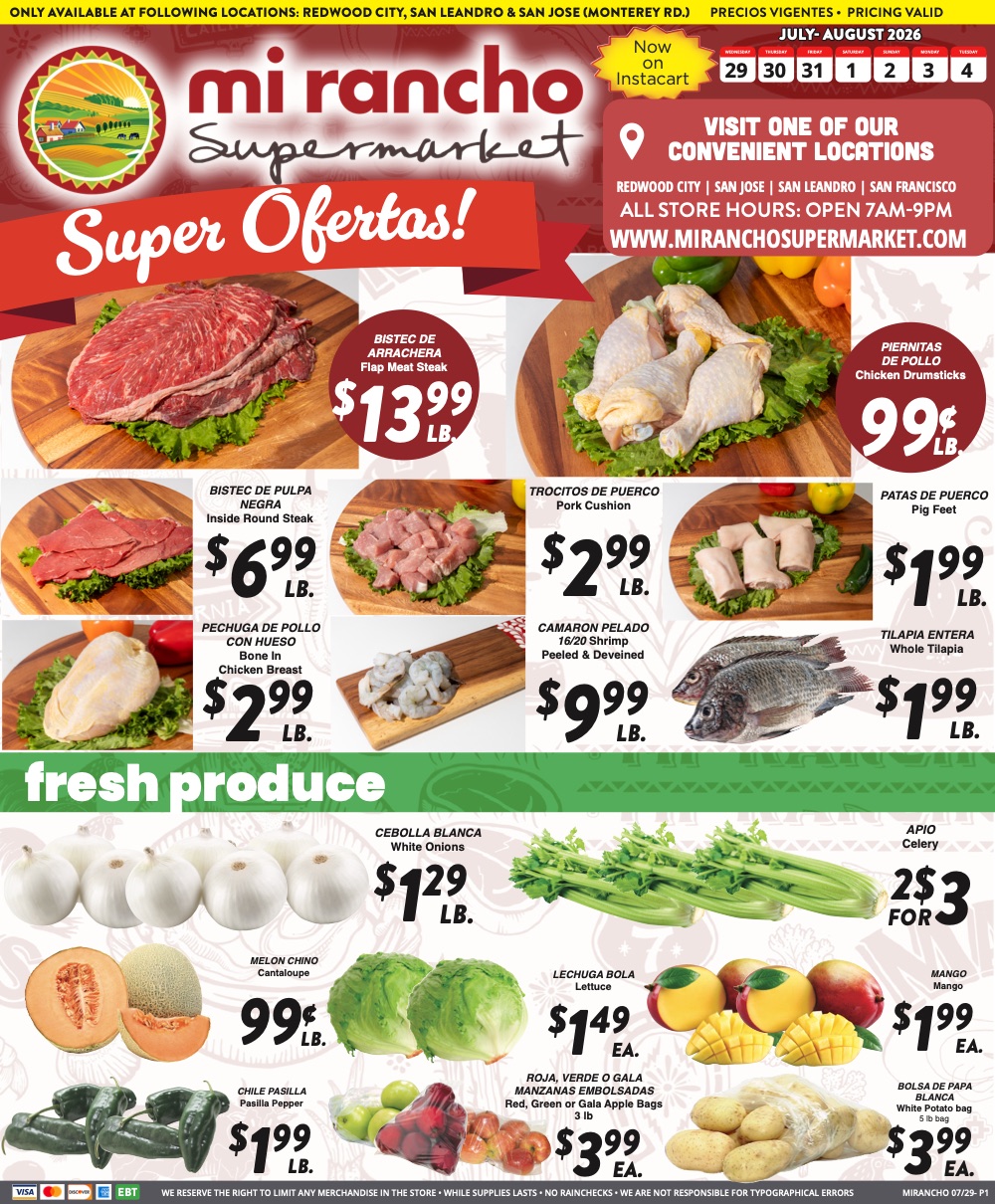 Weekly Ad Page 1