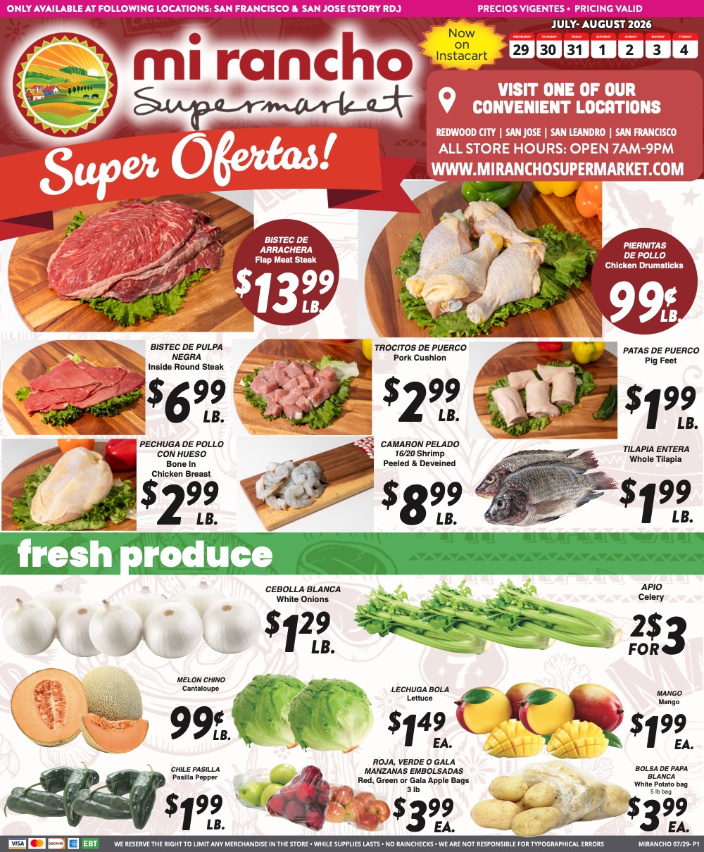 Weekly Ad Page 1