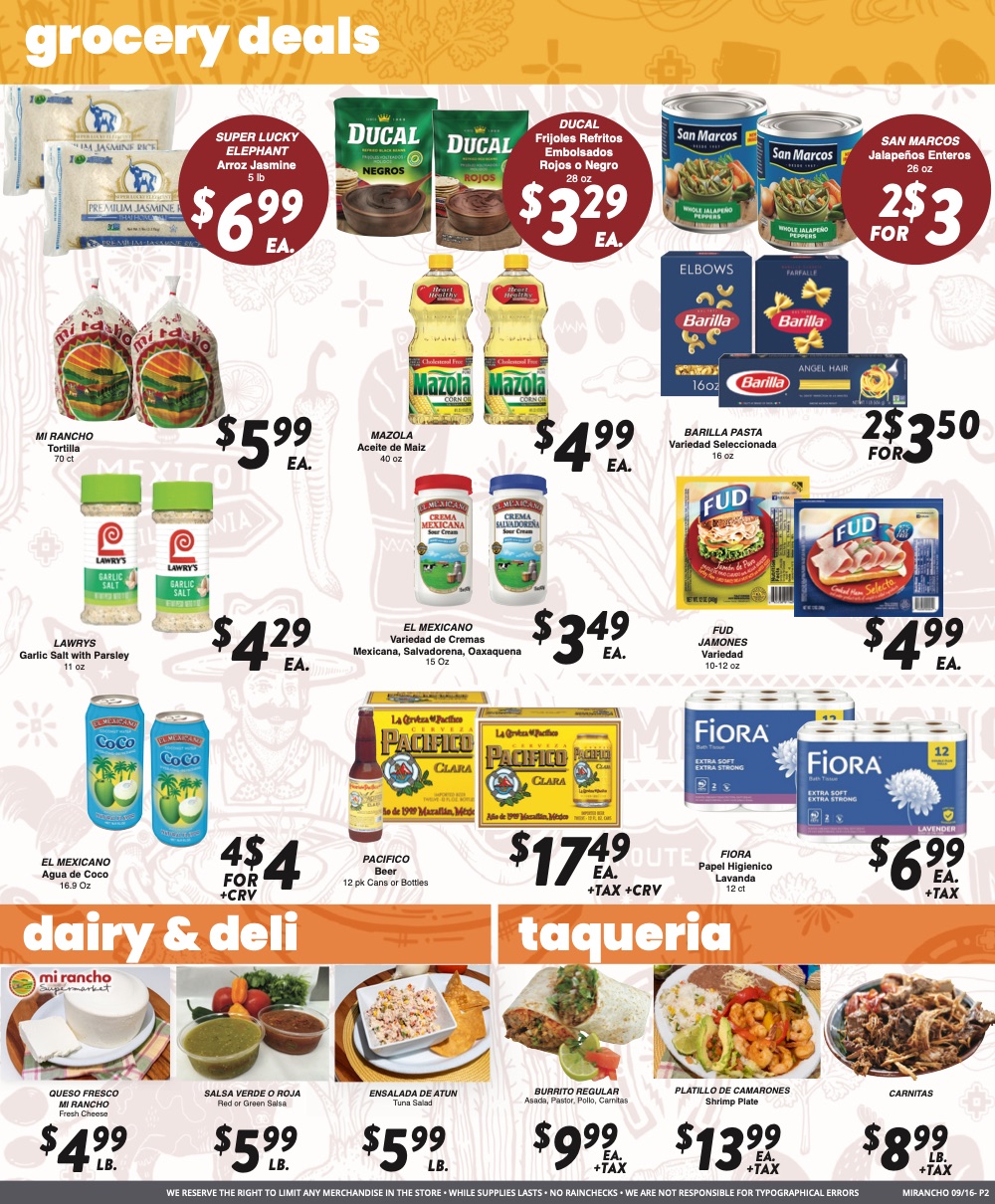 Weekly Ad Page 2