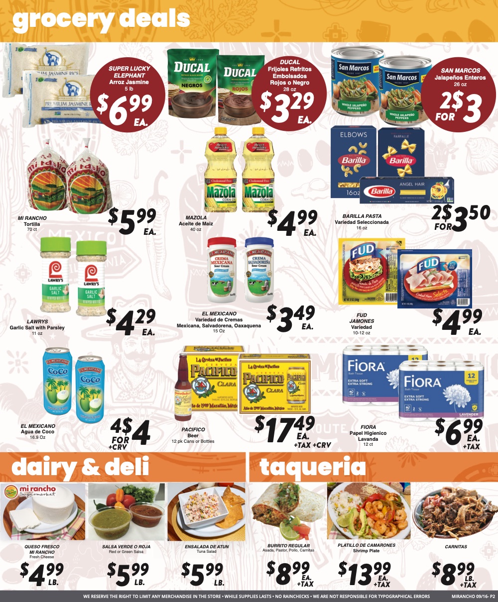 Weekly Ad Page 2