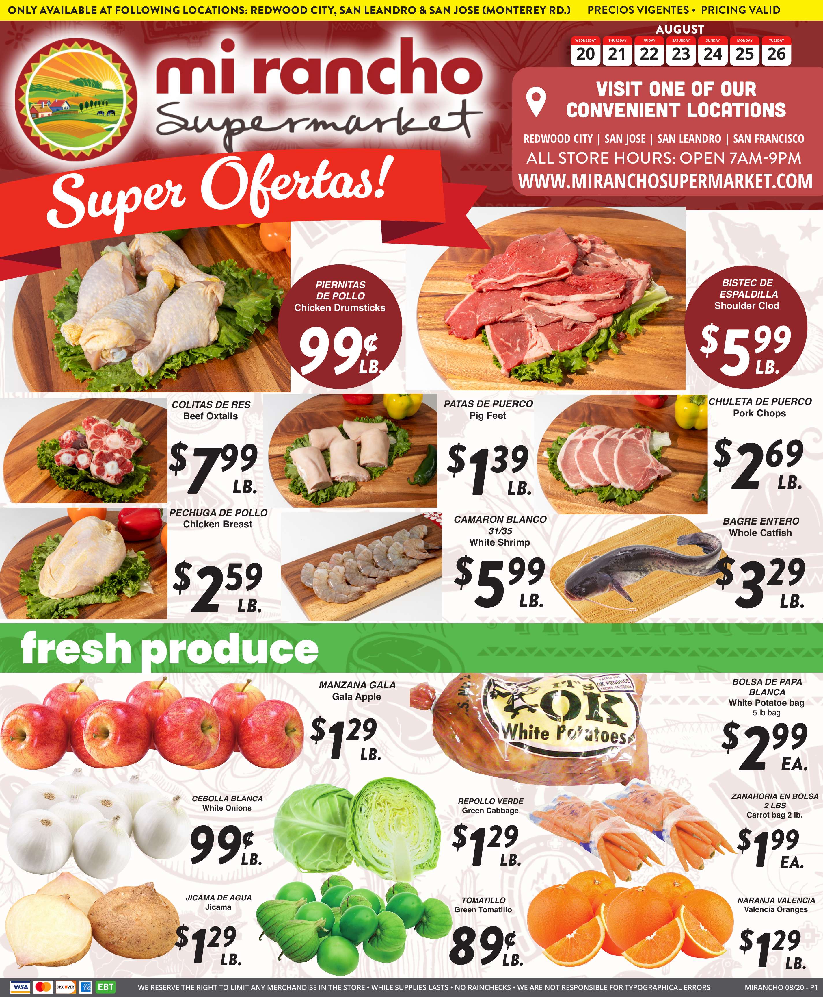 Weekly Ad Page 1